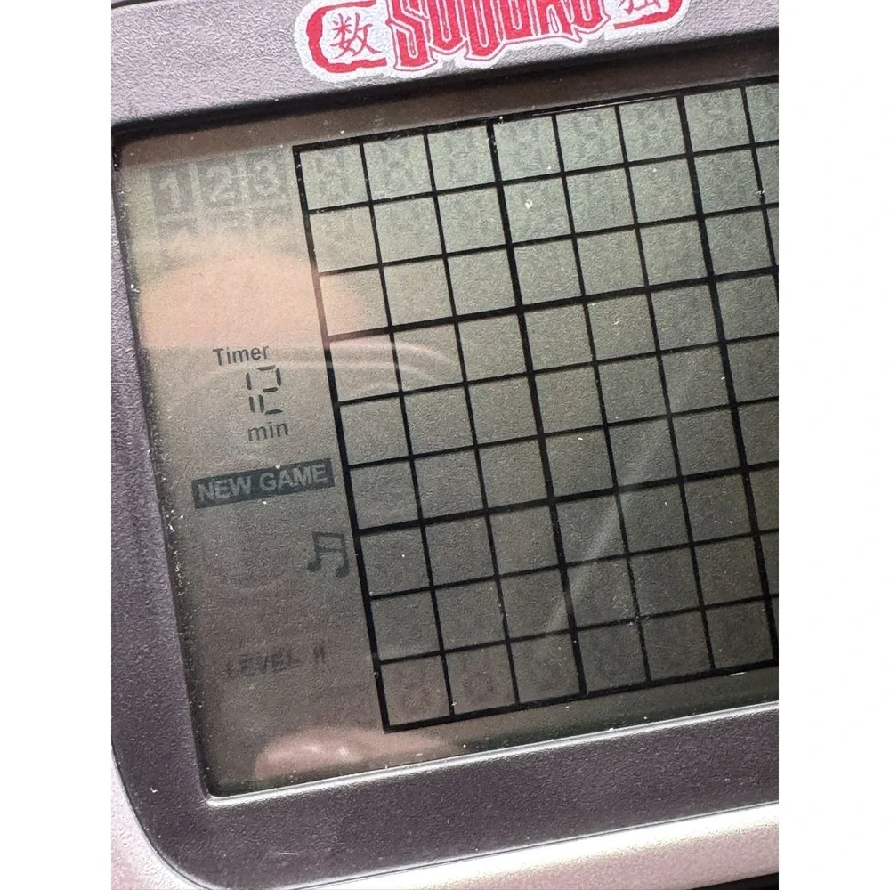 Excalibur SuDoku Handheld Electronic Game - Portable Sudoku Game new batteries